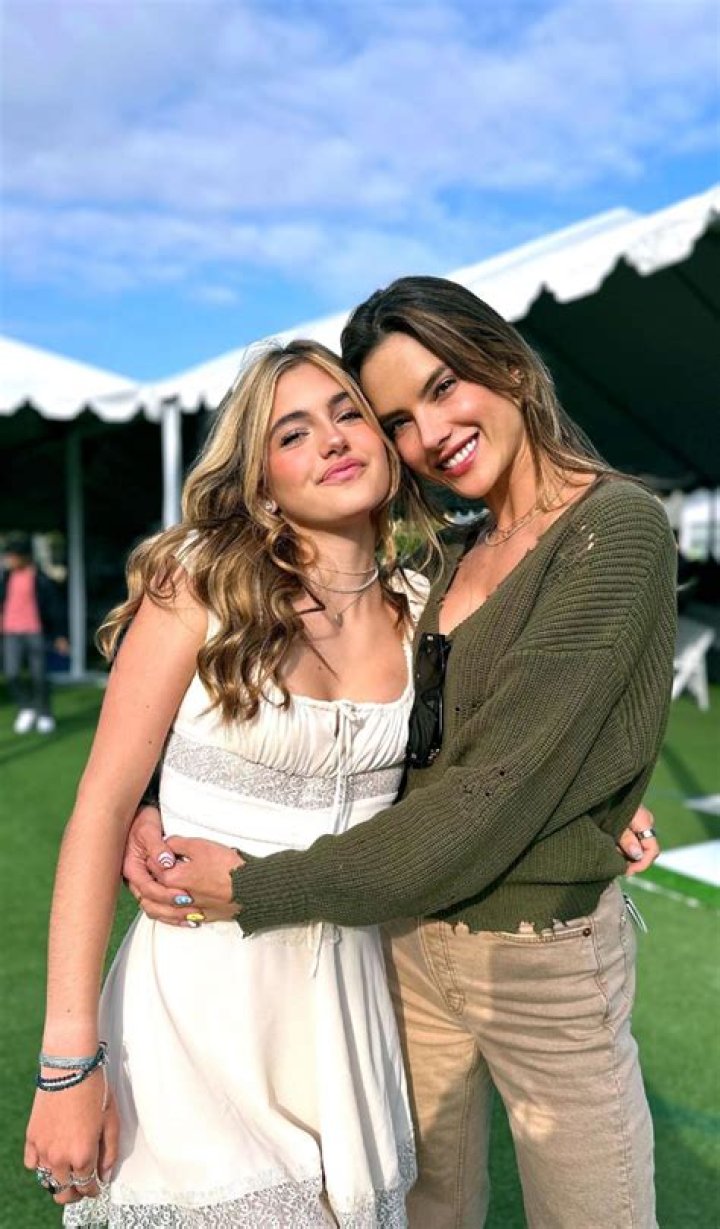 Alessandra Ambrosio Rocks A Bikini While Posing With Look-Alike Daughter, 13, On Vacation