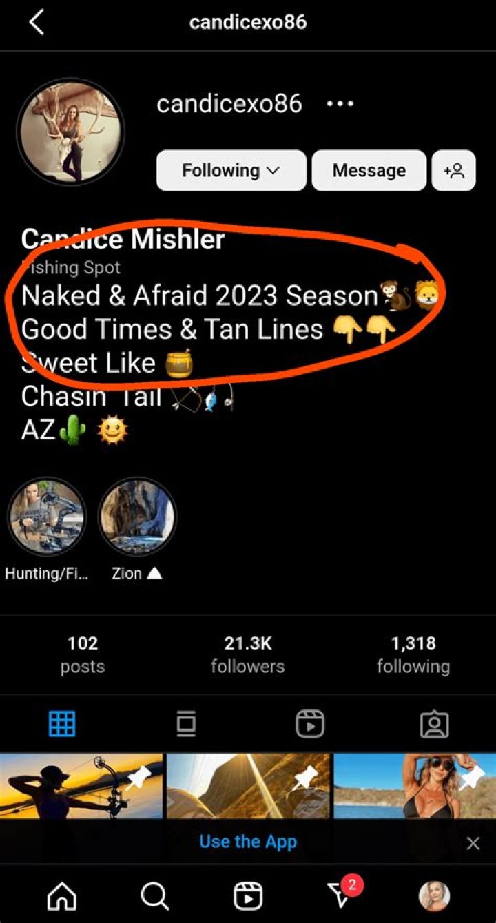 Candice Naked And Afraid OnlyFans
