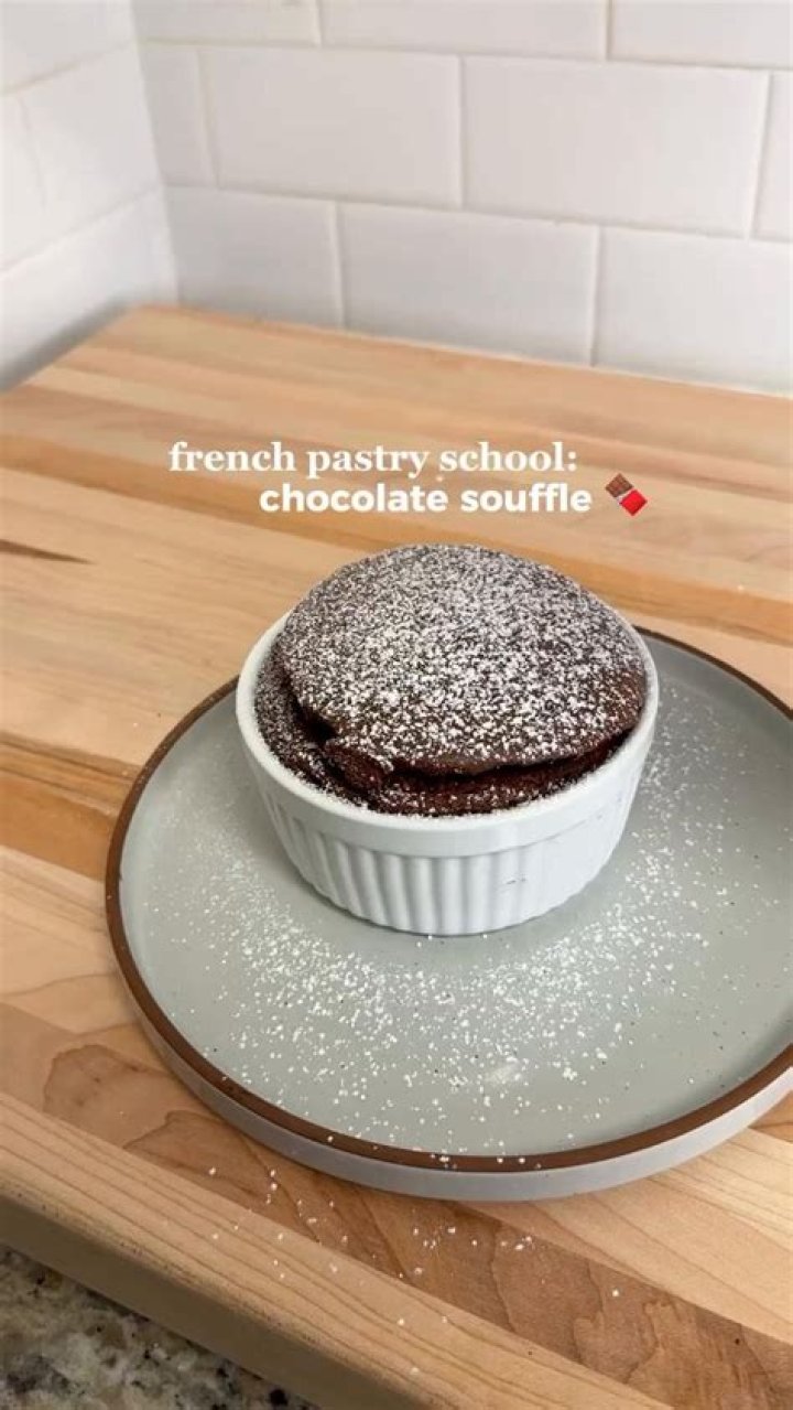 Chocolate Soufflé For Valentine’s Day