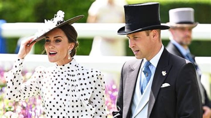 Kate Middleton & Prince William Wear Matching Outfits To Royal Ascot Debut After Queen Bows Out