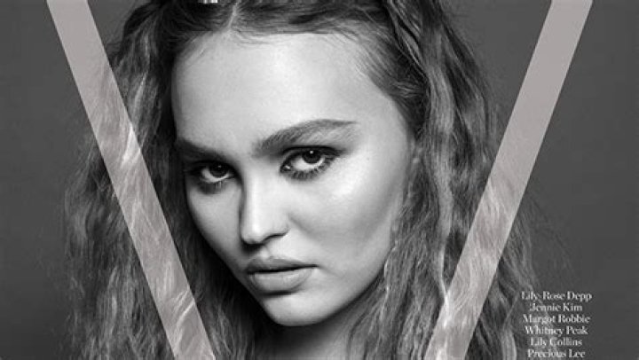 Lily-Rose Depp Rocks Crop Top & Chanel Headband On V Magazine Cover – Hollywood Life