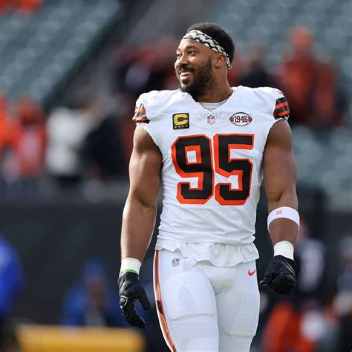 Myles Garrett — SEE PICS