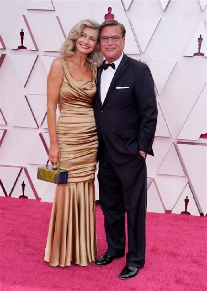 Paulina Porizkova & Director Aaron Sorkin Are Dating & Expected To Walk Oscars Red Carpet Together