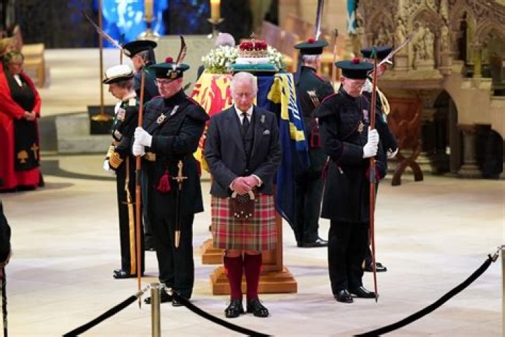 Prince William & Harry Reunited To Walk Together In Processional Behind Queen’s Coffin: Watch