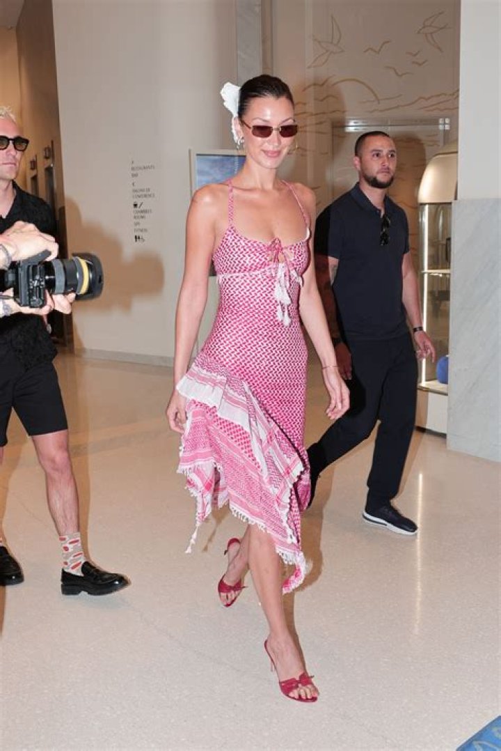 This Sexy Shirt Dress Looks Just Like The One Worn By Bella Hadid & Costs Less Than 1/2 The Price